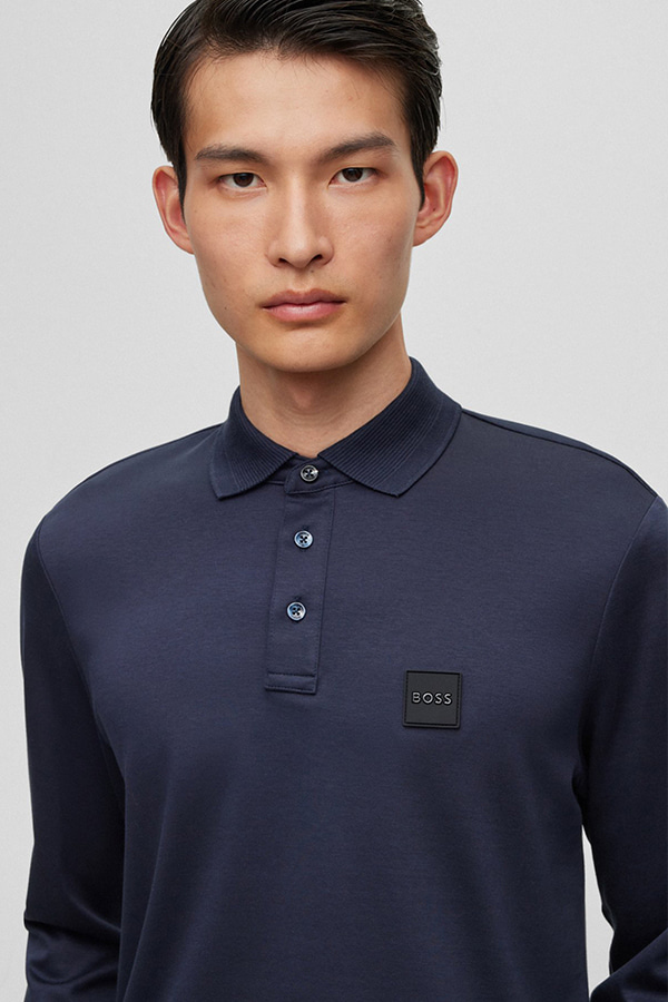 ΜΠΛΟΥΖΑ ΠΟΛΟ  BOSS - 405 ΜΠΛΕ